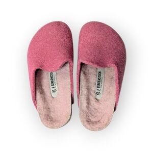 Birkenstock Amsterdam Toddler 9 Wool Shearling Slipper Clogs